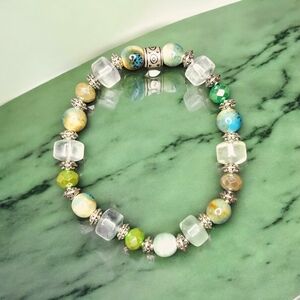 Elegant Multi-Color Beaded Bracelet